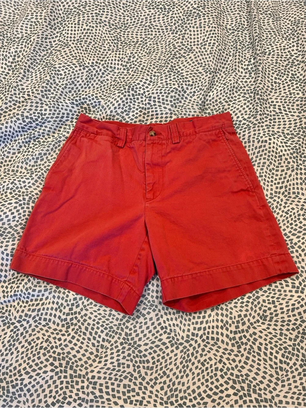 Polo by Ralph Lauren Men's Red Athletic Shorts